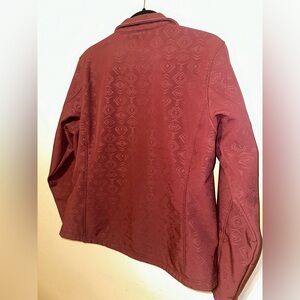Ariat Aztec women’s maroon jacket